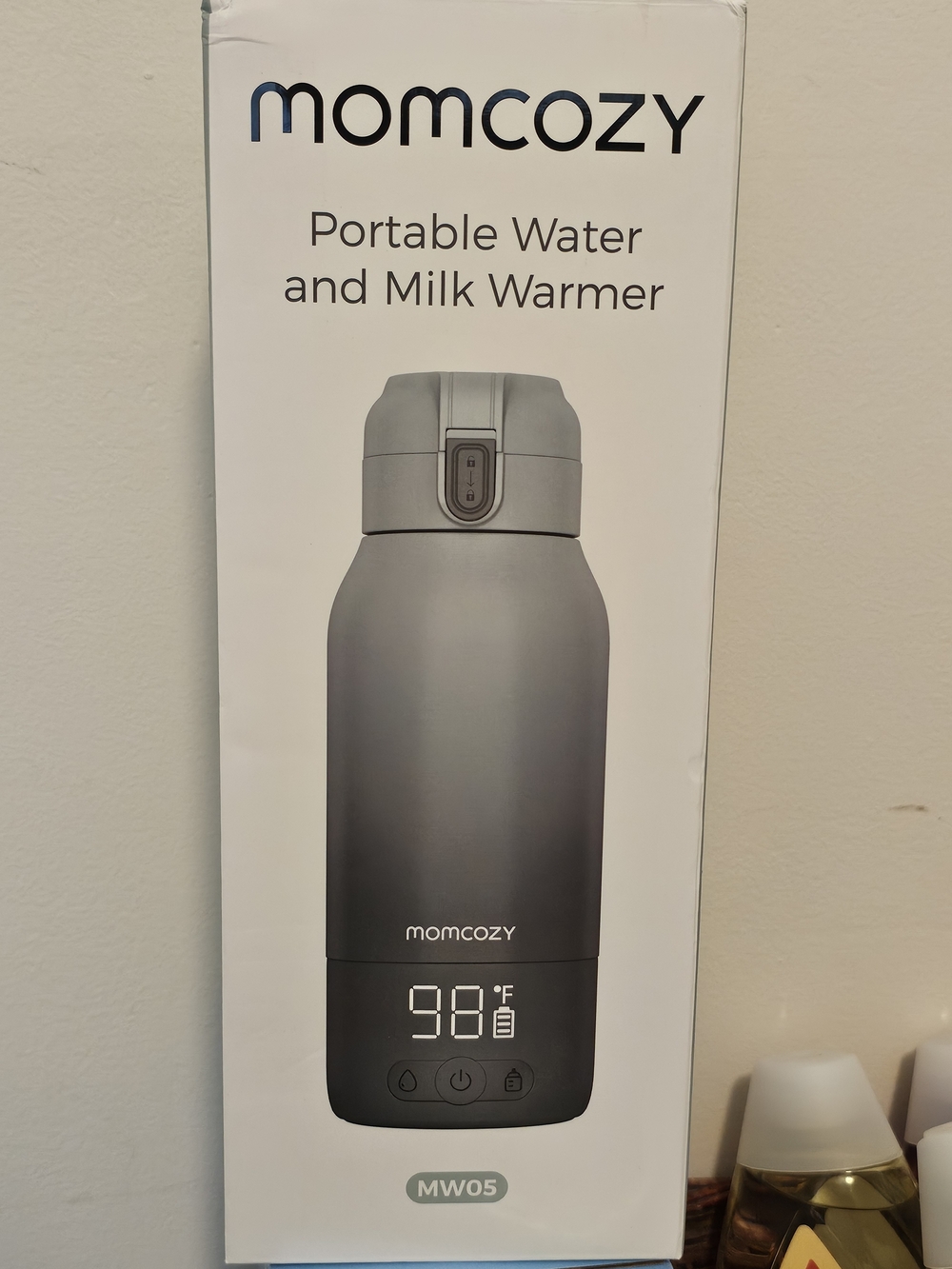 momcozy Portable Water & Milk Warmer - Green